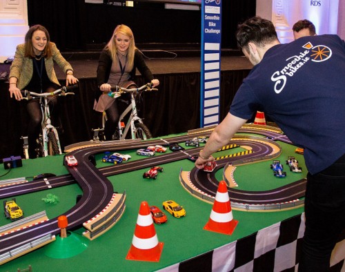 Pedal Powered Scalextric